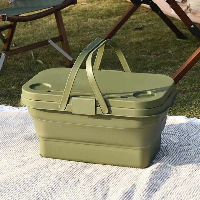 Outdoor Folding Storage Box with In-Built Table - Gift Ideas 4 You