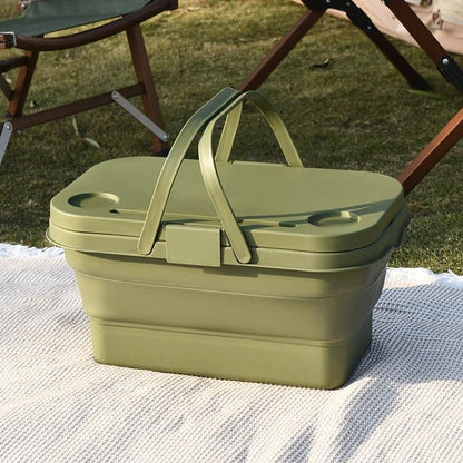 Outdoor Folding Storage Box with In-Built Table - Gift Ideas 4 You