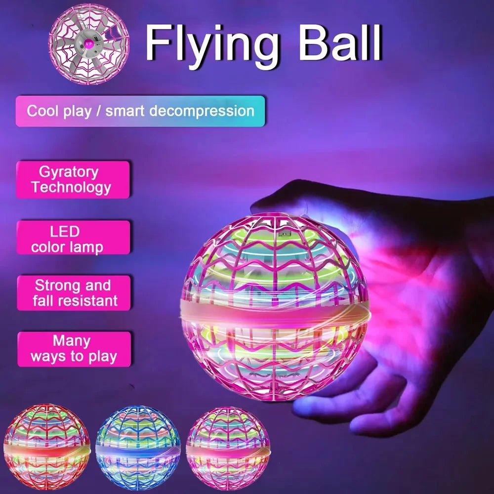 Premium LED Light Rotating Flying Hover Ball - Gift Ideas 4 You