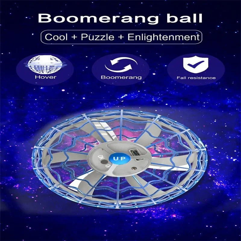 Premium LED Light Rotating Flying Hover Ball - Gift Ideas 4 You