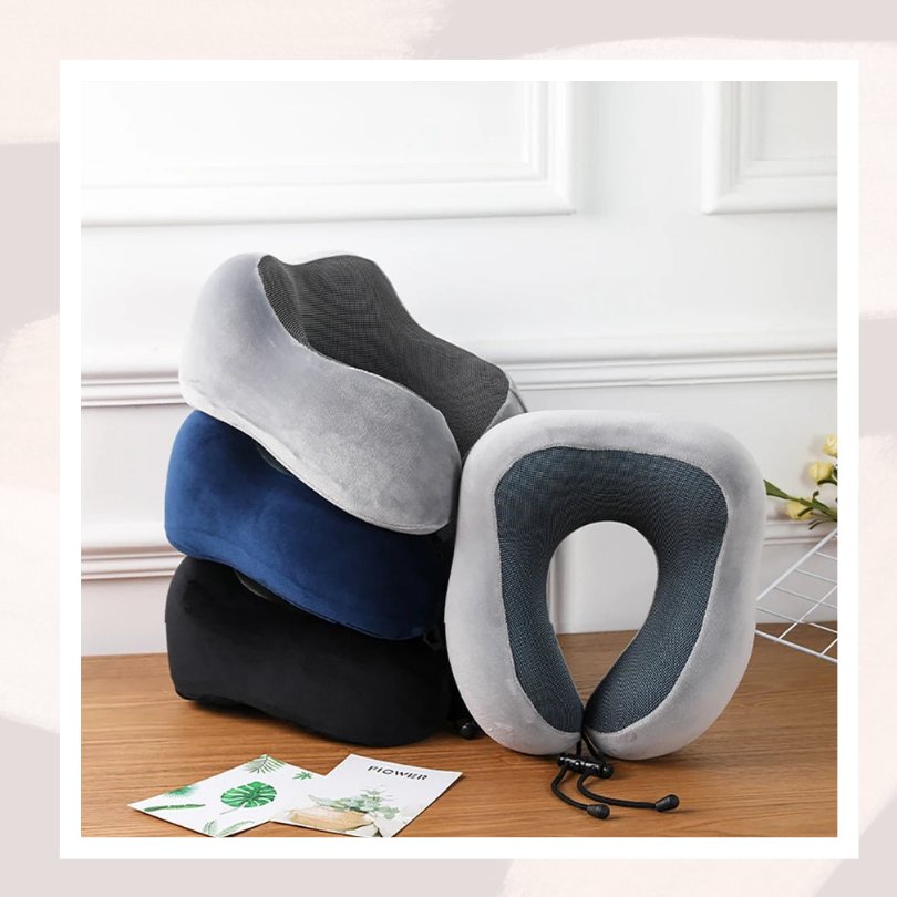 Soft Memory Foam Travel Pillow - Gift Ideas 4 You