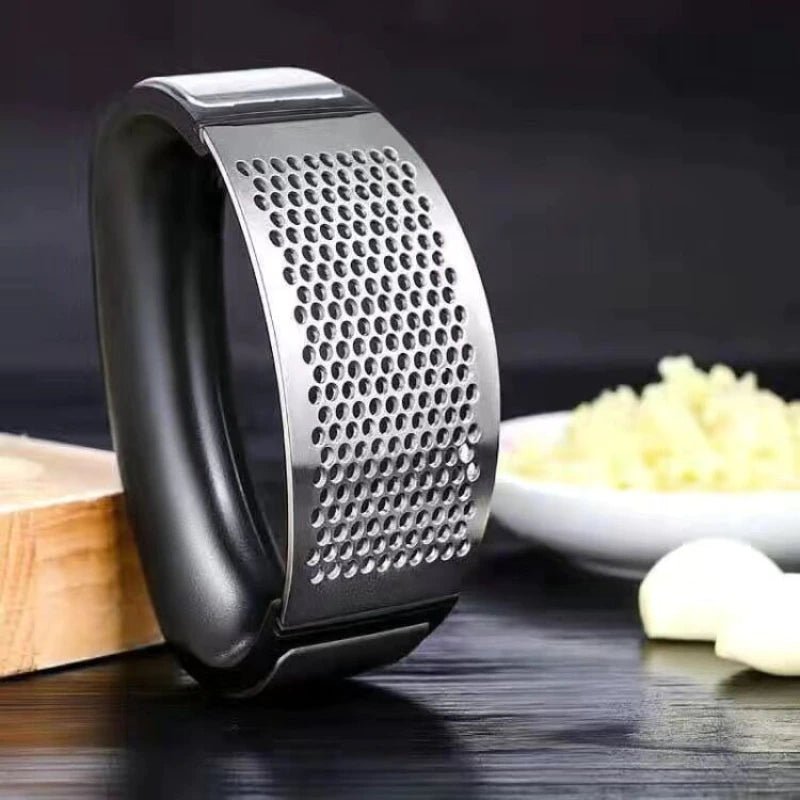 Stainless Steel Garlic Press - Gift Ideas 4 You