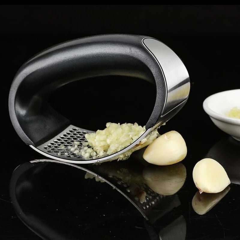 Stainless Steel Garlic Press - Gift Ideas 4 You