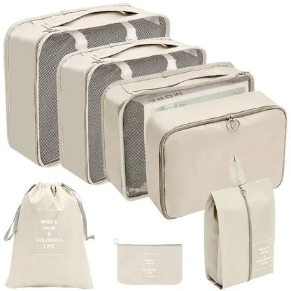 Travel Organizer Packing Cubes - 7/10 Pcs Set - Gift Ideas 4 You