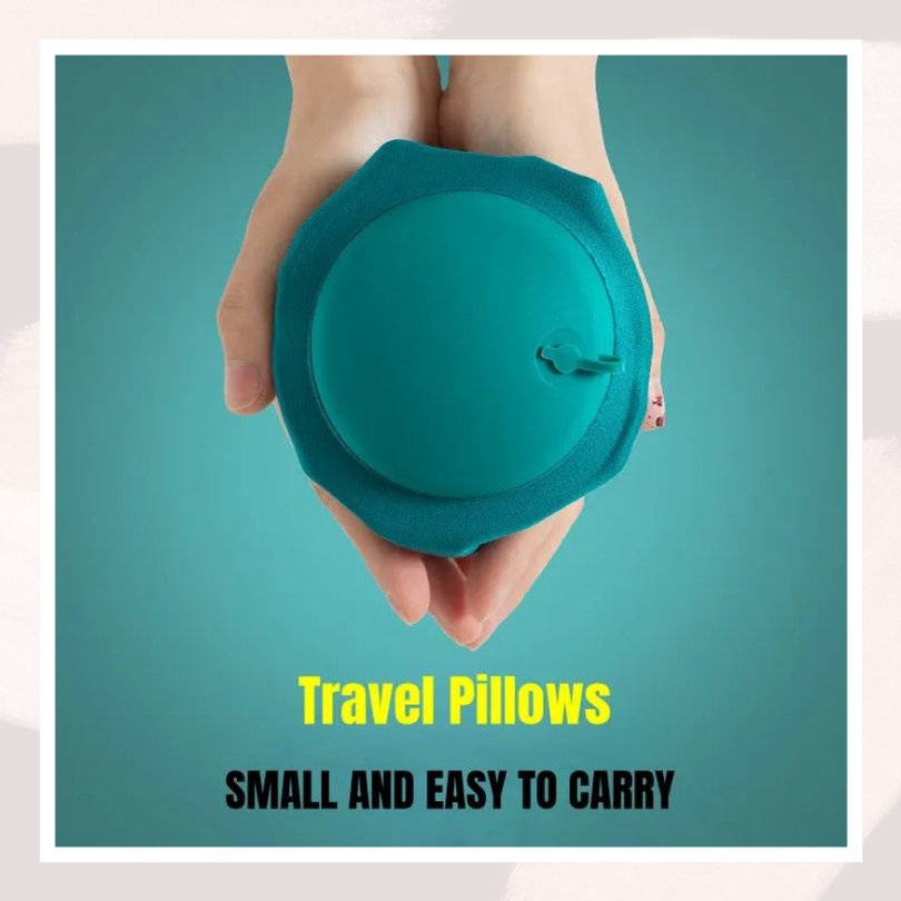 U-Shaped Inflatable Travel Pillow - Gift Ideas 4 You