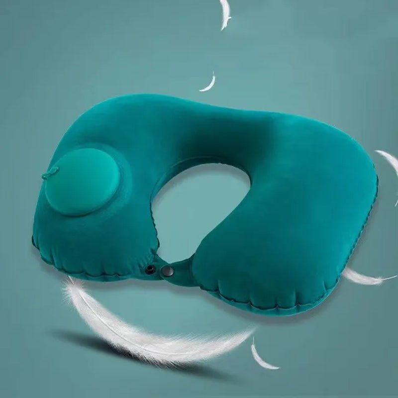 U-Shaped Inflatable Travel Pillow - Gift Ideas 4 You