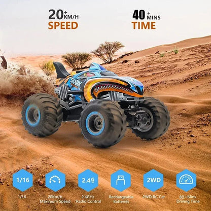 Water Spraying 2.4GHz RC Remote Control Monster Truck  - Gift Ideas 4 You